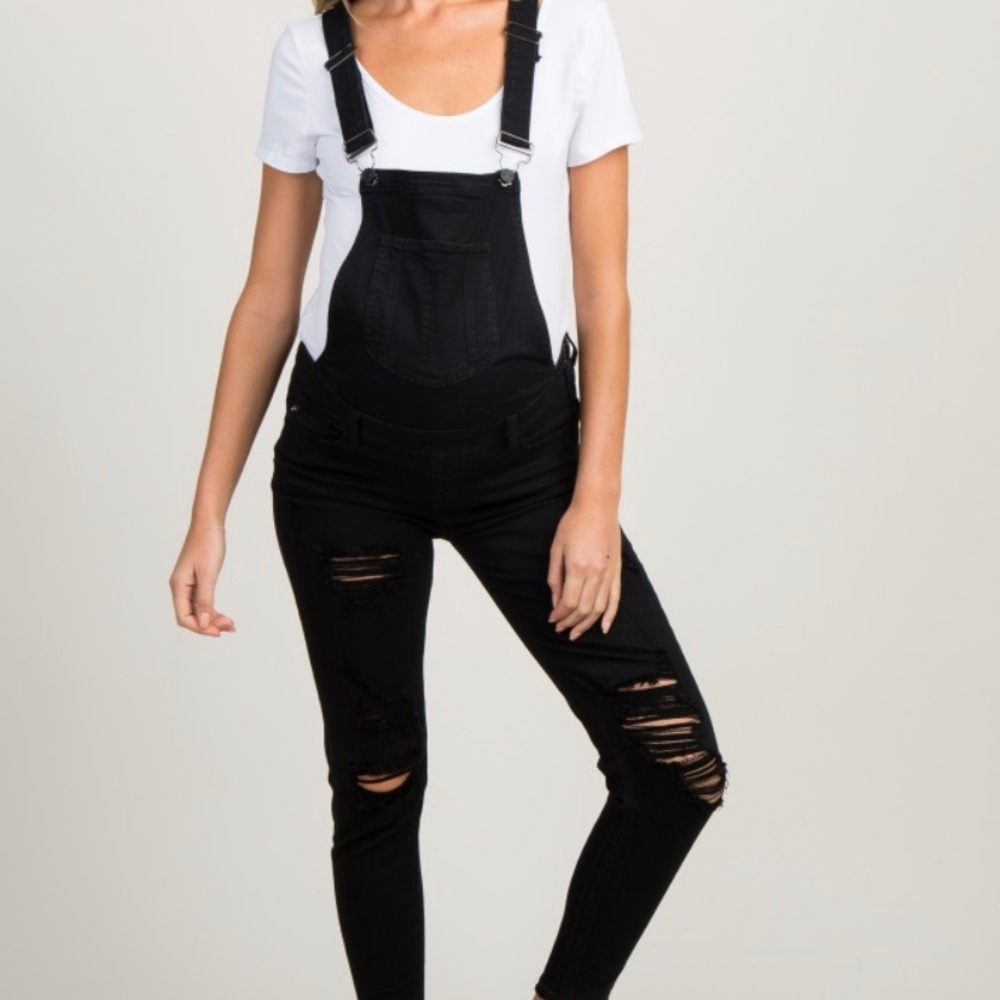 Black overalls!